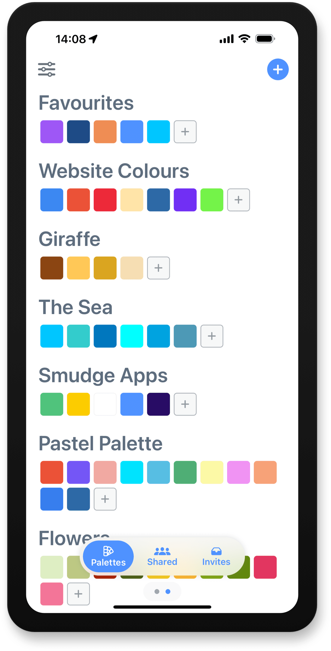 Smudge Developer Colour Palette App Convert and organise your